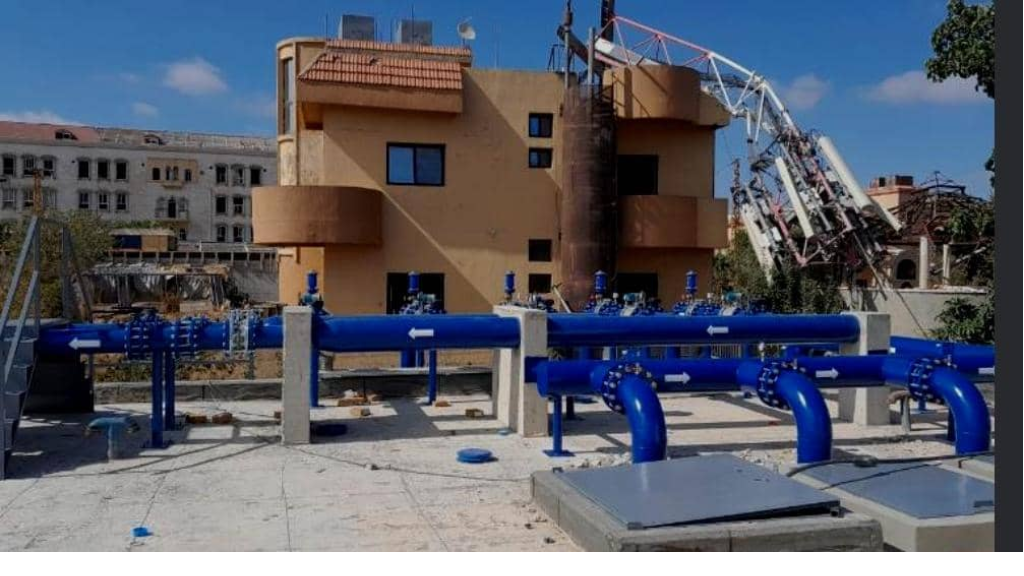 دمّرها العدو الإسرائيلي .. إعادة تأهيل محطة مياه في الجنوب