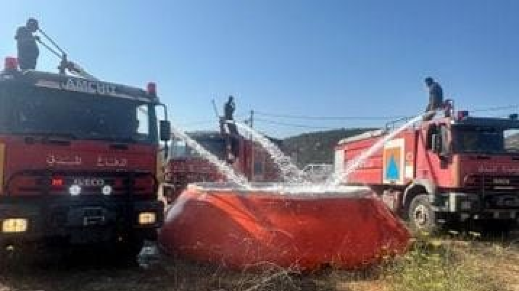 استنفار كامل للدفاع المدني لإخماد حرائق الشمال وجبيل وعاليه