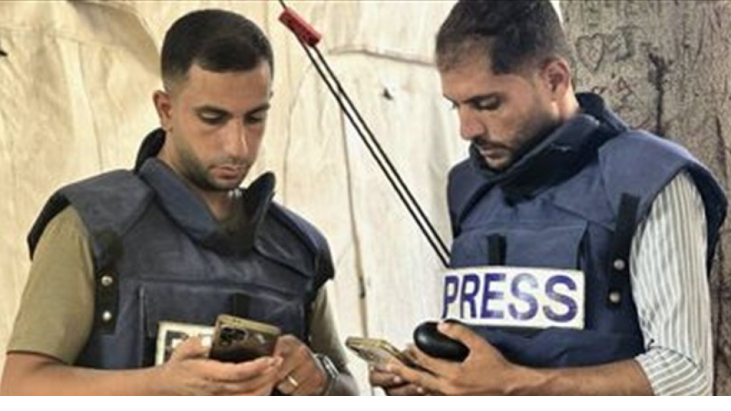 استشهاد أنس الشريف ومحمد قريقع جراء قصف إسرائيلي في غزة