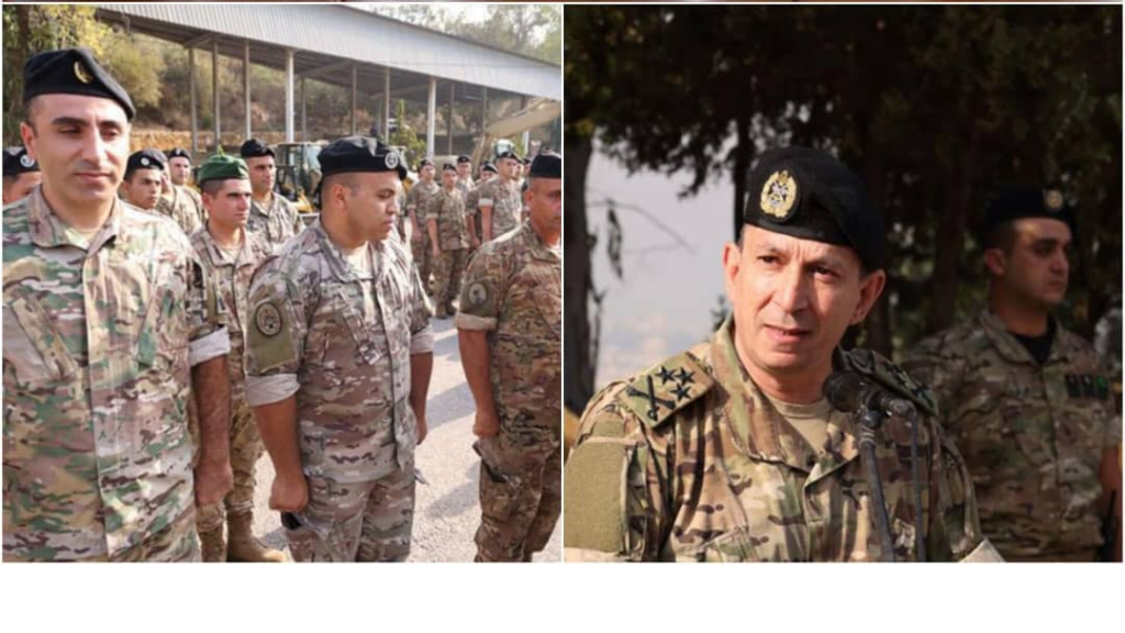 قائد الجيش تفقد قيادة فوج الهندسة في الوروار وقدم التعازي بالشهداء: المؤسسة العسكرية ستواصل أداء مهماتها مهما بلغت الصعوبات