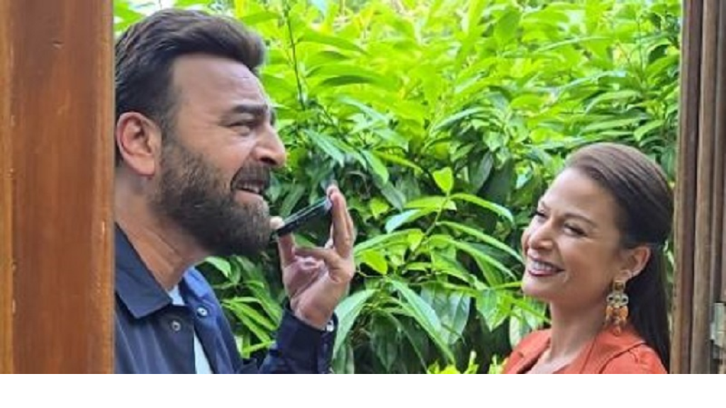 بالفيديو – سامر المصري وباميلا الكيك يغنيان في كواليس “آسر”