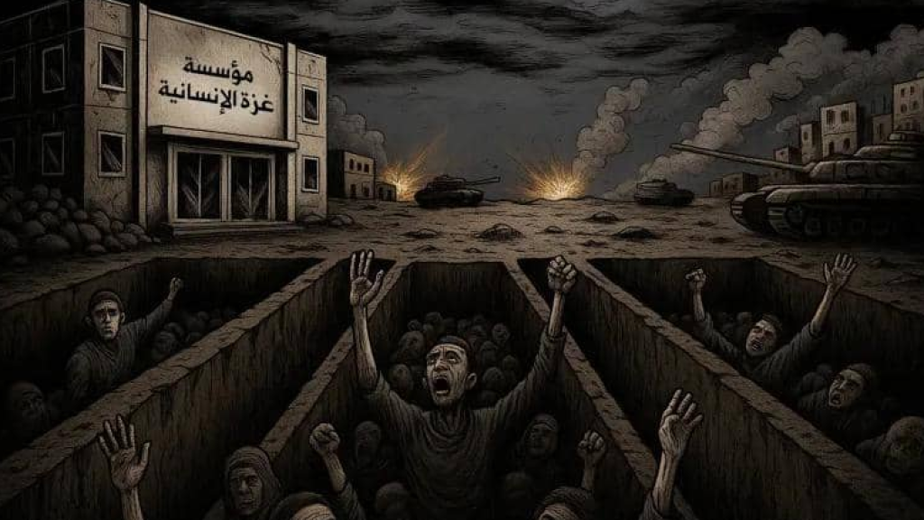 حفر الموت.. قصص مروعة قرب مركز المساعدات الأميركية في نتساريم