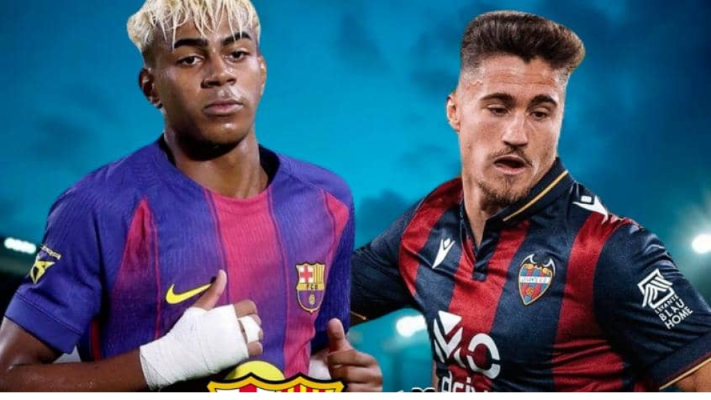 برشلونة يواجه ليفانتي لمواصلة الانتصارات في الدوري الإسباني