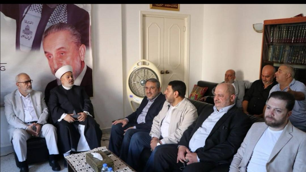 وفد قيادي من حزب الله يلتقي بممثلي الأحزاب والقوى والشخصيات الوطنية والإسلامية في إقليم الخروب