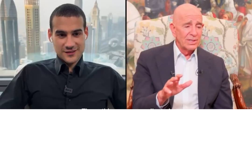 أول تعليق لـ”براك” حول إهانة الصحافيين! (فيديو)