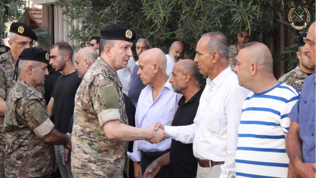  الجيش وإقليم الخروب ودعا الشهيد النقيب محمد اسماعيل