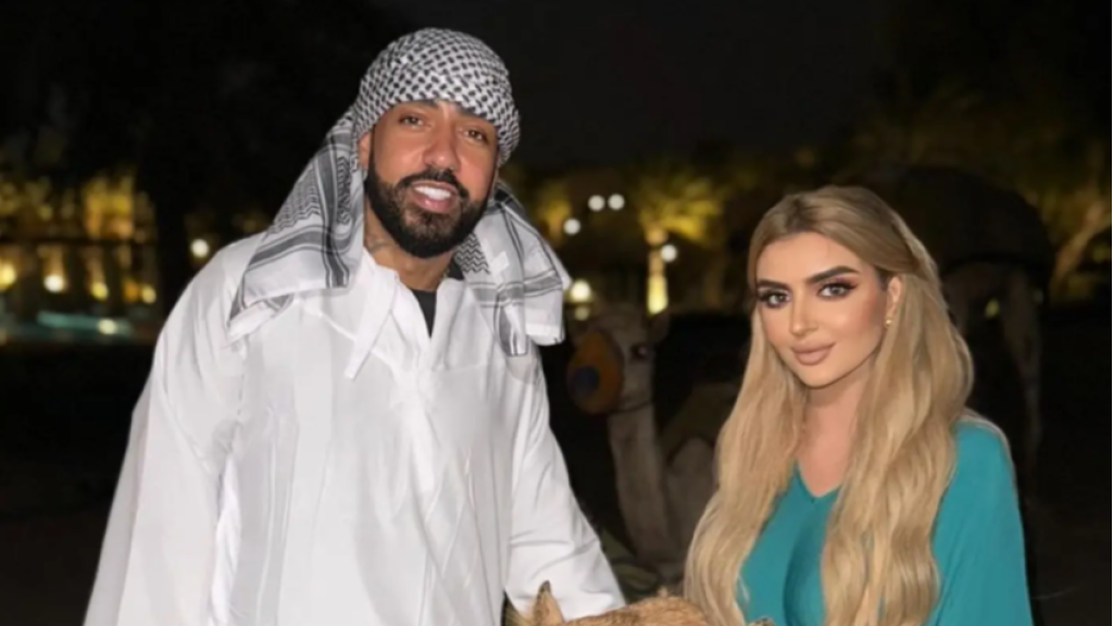 سعر خيالي.. مواصفات خاتم خطوبة الشيخة مهرة بنت محمد بن راشد على الفنان فرينش مونتانا (فيديو)