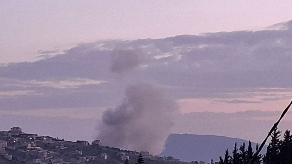 سقوط “درون” بعد إلقائها قنبلة على ميس الجبل (صورة)