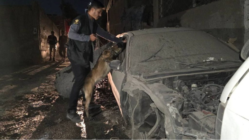 انفجار في محيط المزة 86 بدمشق ناجم عن عبوة ناسفة استهدفت عنصرا من قوى الامن