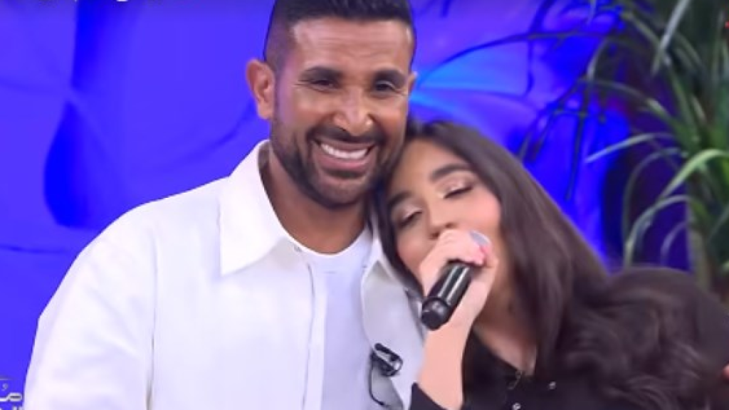 أول ظهور إعلامي لـ أحمد سعد وابنته.. تفاصيل