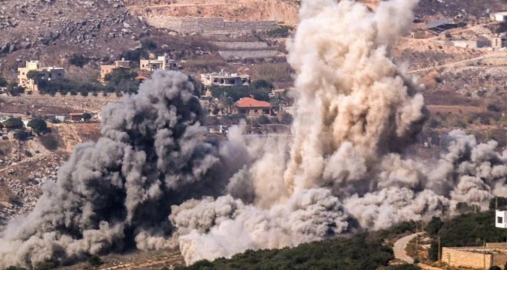 جيش العدو  الإسرائيلي نفذ تفجيراً عند أطراف عيترون
