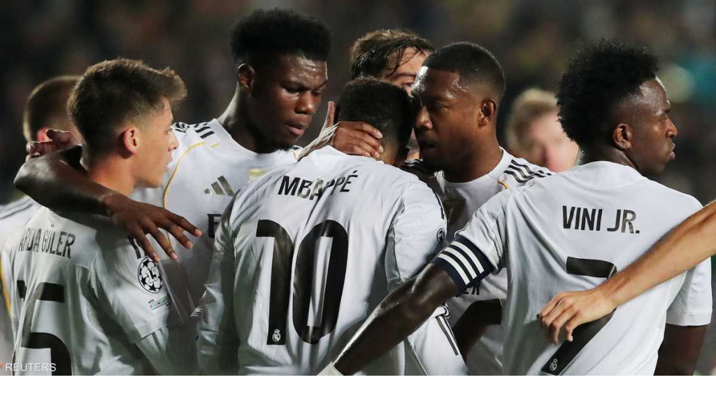 هاتريك مبابي يقود ريال مدريد لفوز عريض في أبطال أوروبا