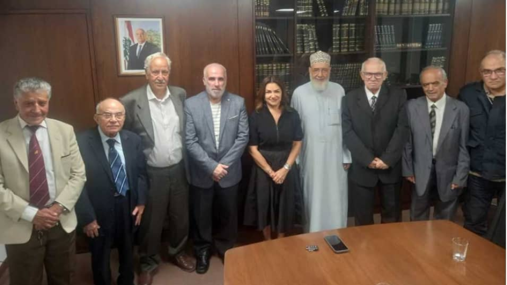 الدكتورة حنين السيد تستقبل وفداً من تجمع الهيئات الإسلامية ومجلس عمدة بيروت