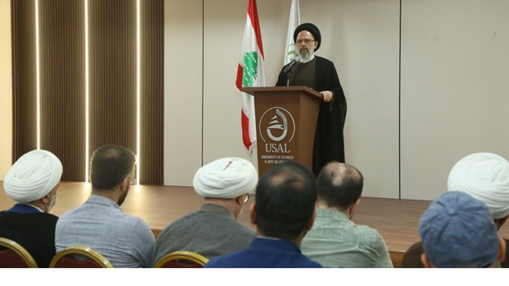 العلامة فضل الله في لقاء في جمعية المبرات: لتعليم ديني يبني مجتمعا قويا ومنفتحا على كل الرسالات