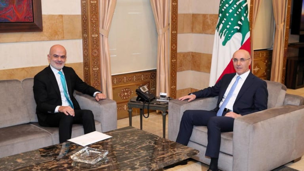 الحجار استقبل رئيس اتحاد بلديات بشري وبحثا في شؤوناَ تهم القضاء