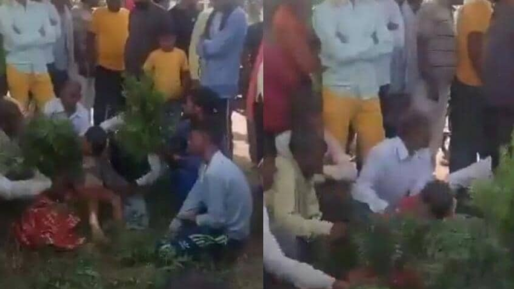 على أمل أن يعود للحياة... عائلة هندية تحتفظ بجثة طفلها لأيّام (فيديو)