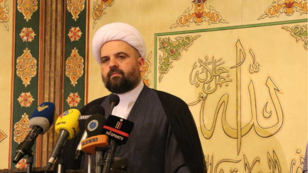 قبلان: موقف الرئيس عون وطني بامتياز والجيش والمقاومة درع سيادي واحد