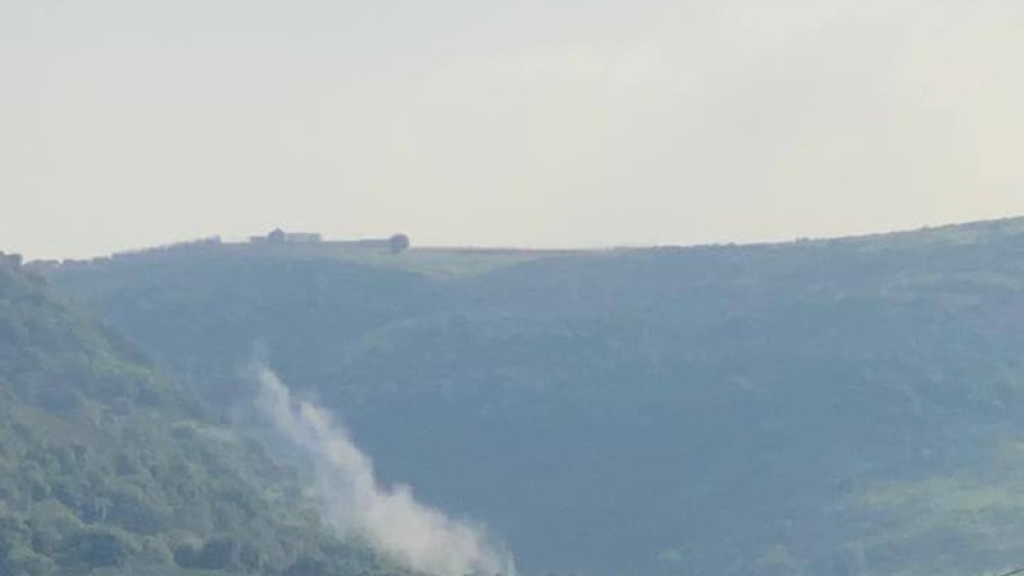 غارة بين النبطية وكفرمان