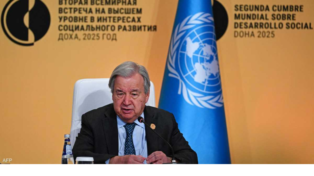 غوتيريش يدعو لوقف العنف في السودان والتوصل إلى تسوية سياسية