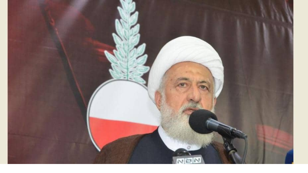 العلامة الخطيب: لن ننجر الى حرب داخلية يريدون جرنا اليها