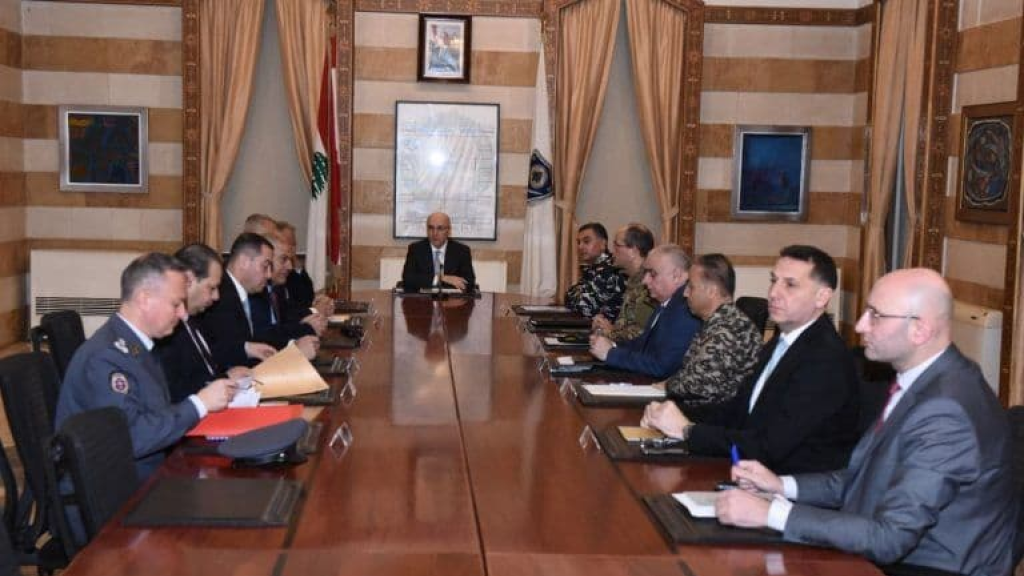 الحجار يترأس اجتماع مجلس الأمن الداخلي: تكثيف الدوريات وضبط المخدرات والاستعداد لزيارة البابا