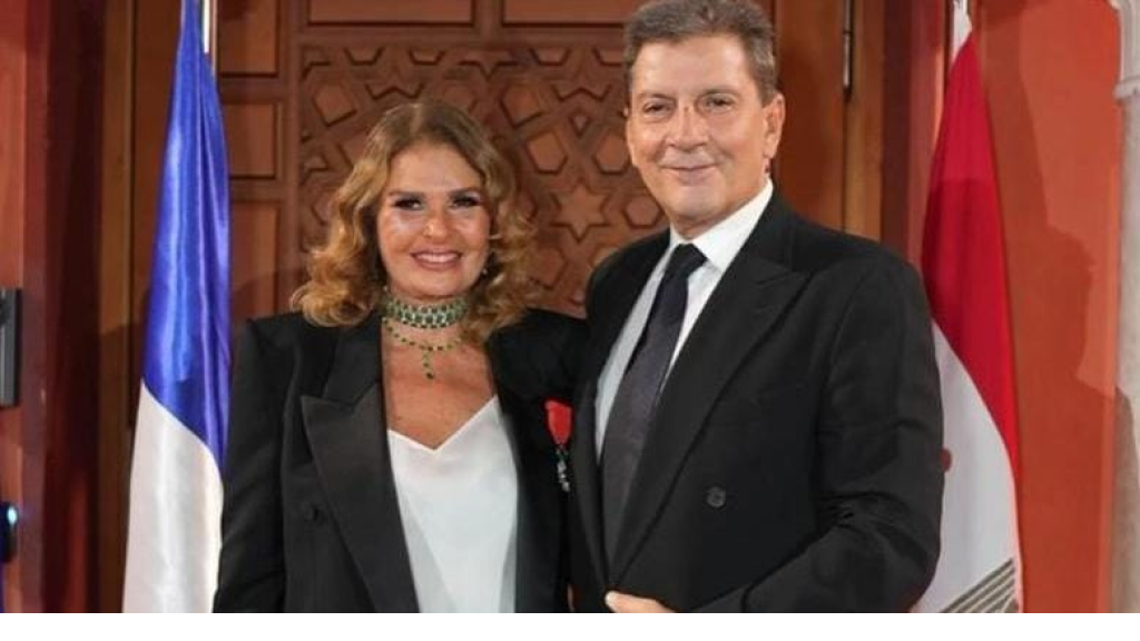 بحضور زوجها خالد سليم..يسرا تمنح أرفع الأوسمة الفرنسية