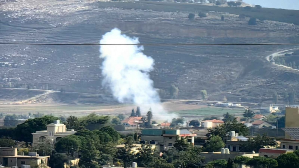 غارتان على بلدتي طيرفلسيه وعيترون (فيديو)