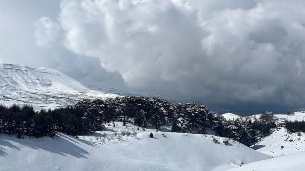 الثلوج ستتساقط لأول مرة هذا الموسم.. ذروة المنخفض الجوي في لبنان