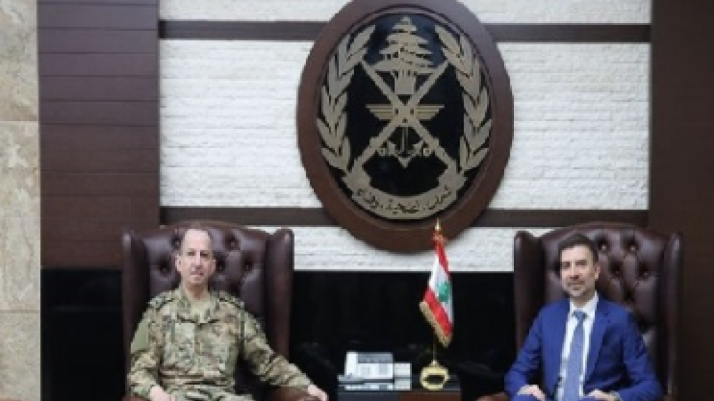 هيكل يبحث الأوضاع مع سفير لبنان في الامارات