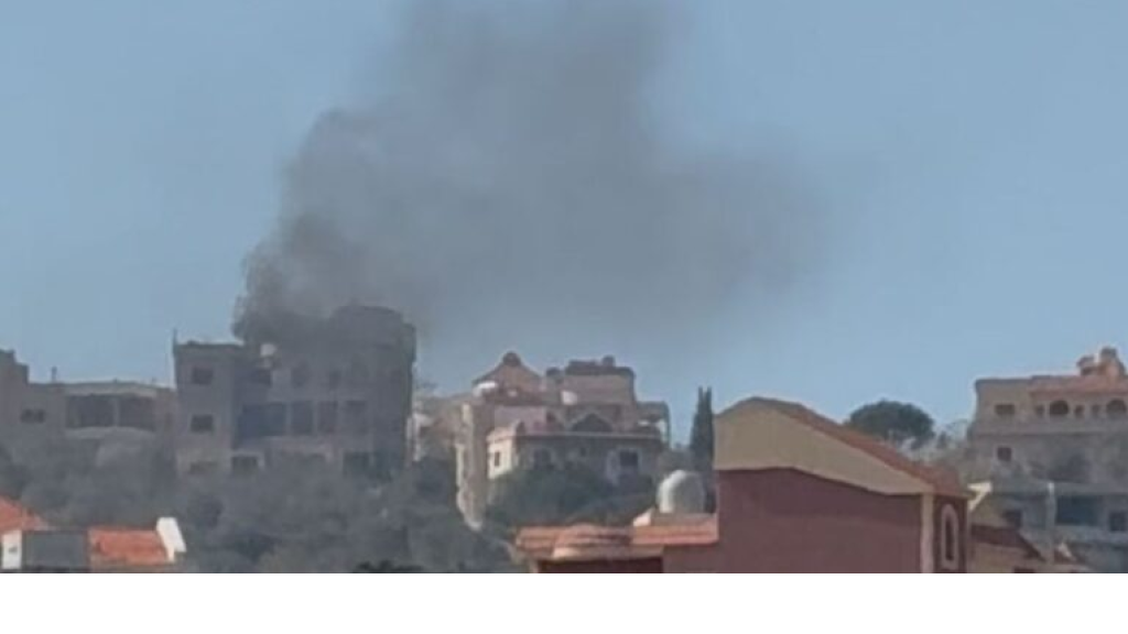 استهداف حفارة في بليدا