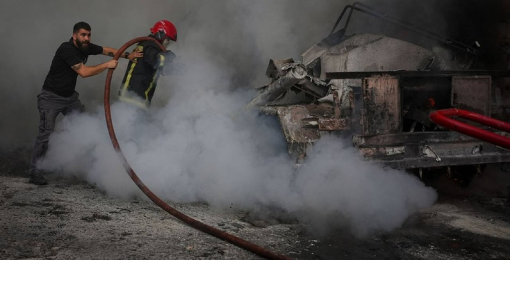 حريق في كسروان (صورة)