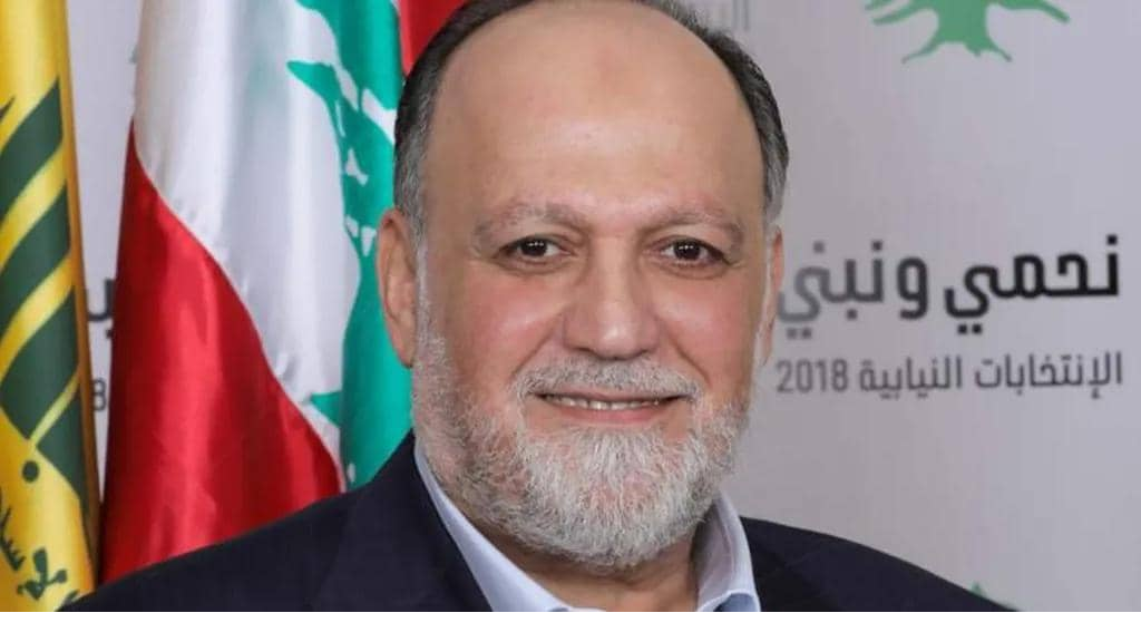 عضو كتلة الوفاء للمقاومة النائب علي عمار من موقع العدوان في حارة حريك: