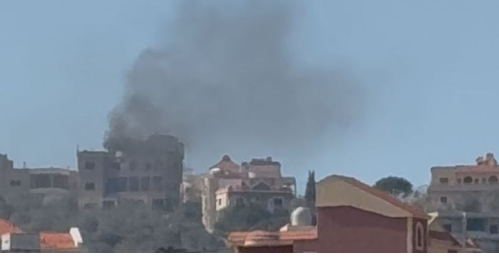 قنبلة صوتية على رميش