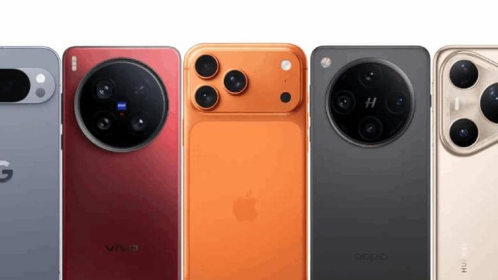 كاميرات 2025.. إليكم ترتيب أقوى 5 هواتف