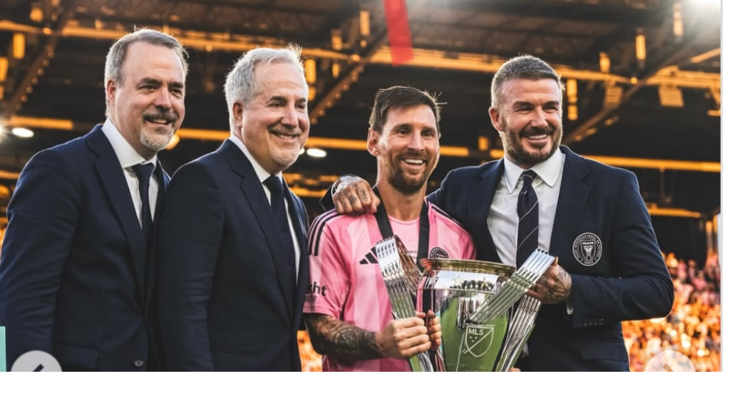 ميسي يقود إنتر ميامي إلى أول تتويج في تاريخه واحتفال ديفيد بيكهام