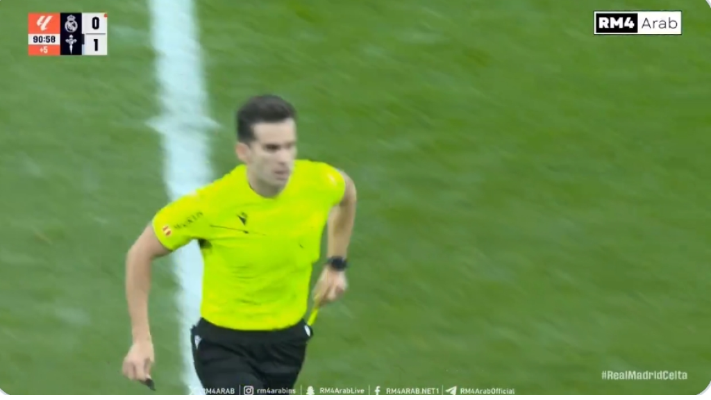 طرد 3 لاعبين يشعل مباراة ريال مدريد وسيلتا فيغو وألونسو ينتقد قرارات الحكم