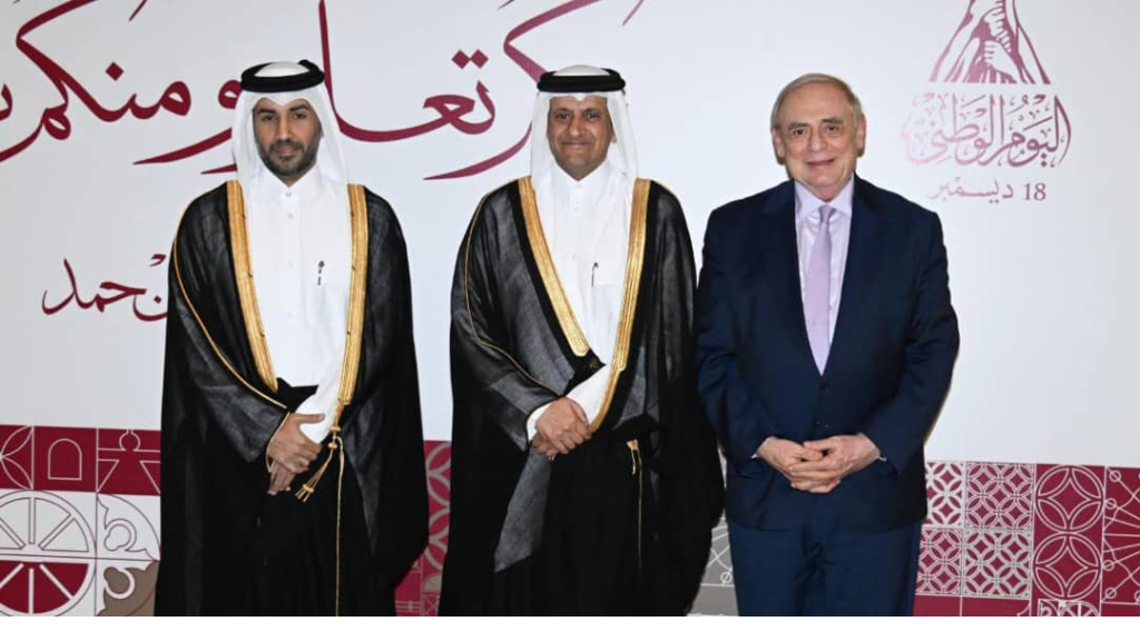 البستاني في ضيافة سفير قطر بمناسبة اليوم الوطني