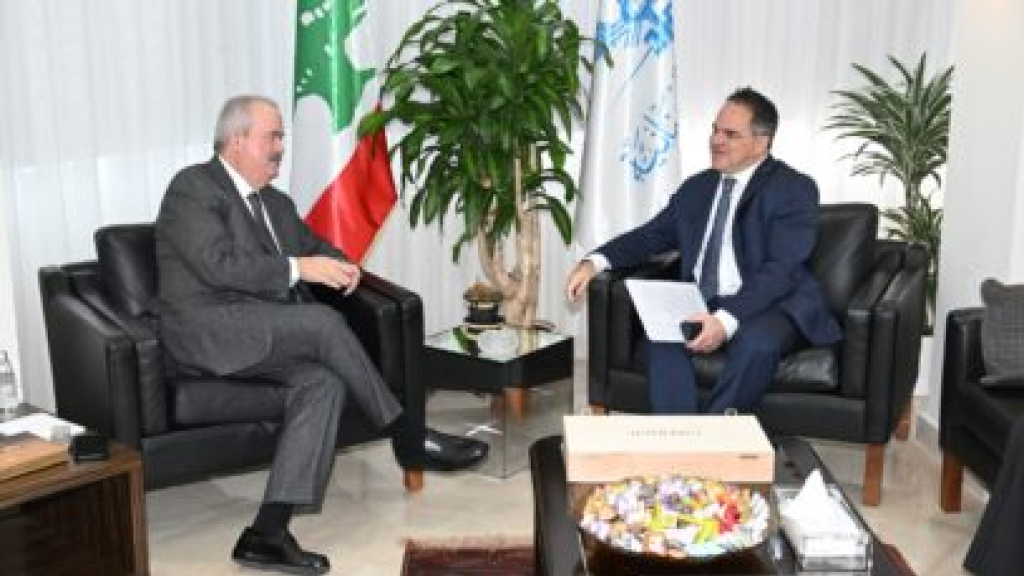 جابر استقبل الممثل المقيم للبنك الدولي في لبنان