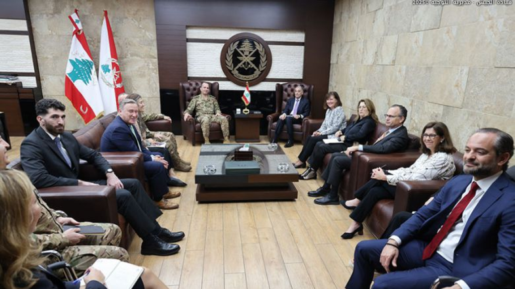 هيكل استقبل الرئيس والمدير التنفيذي لمجموعة الدعم الأميركي من أجل لبنان (ATFL) وجرى البحث في الأوضاع العامة في لبنان