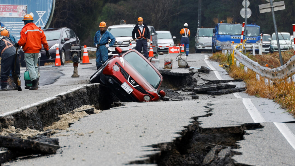 زلزال بقوة 6,7 درجة ضرب قبالة شمال اليابان وتحذير من حصول تسونامي