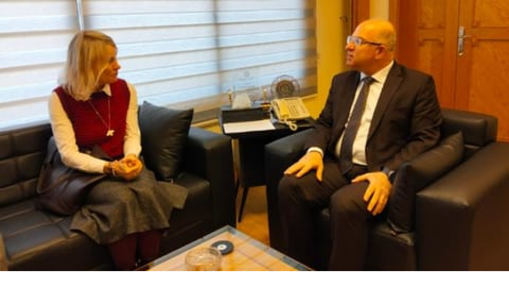 وزير العمل التقى ممثلة المفوضية السامية للأمم المتحدة لشؤون اللاجئين