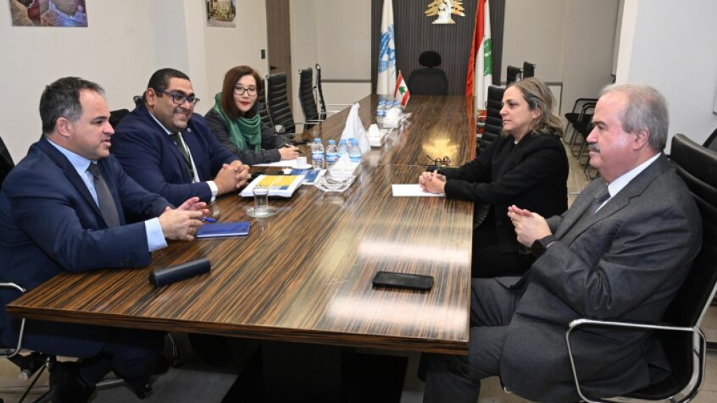 جابر بحث مع البنك الدولي في مسار إصلاح قطاع الطاقة في لبنان