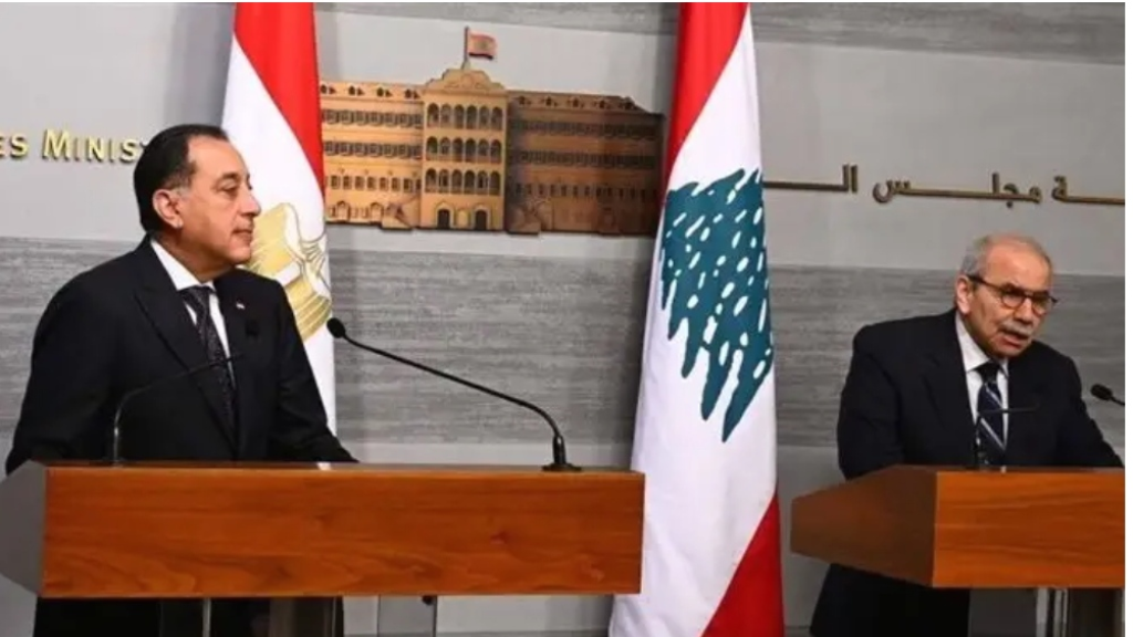 مدبولي من بيروت: نرفض الانتهاكات “الإسرائيلية” المتكررة