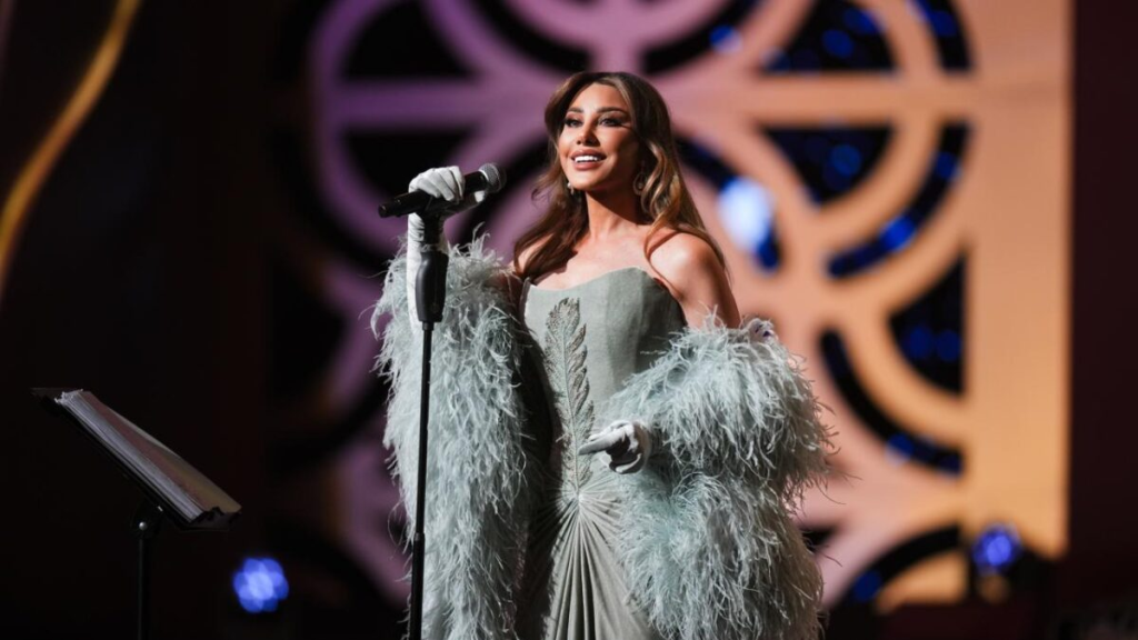 نجوى كرم تشعل مسرح محمد عبده أرينا بالرياض بحفل جماهيري استثنائي وتستقبل العام الجديد 2026 من دبي