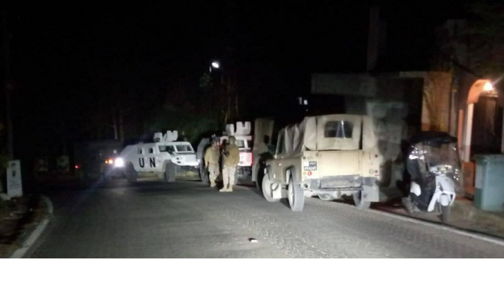 المنزل المستهدف في بليدا خالٍ من الأسلحة