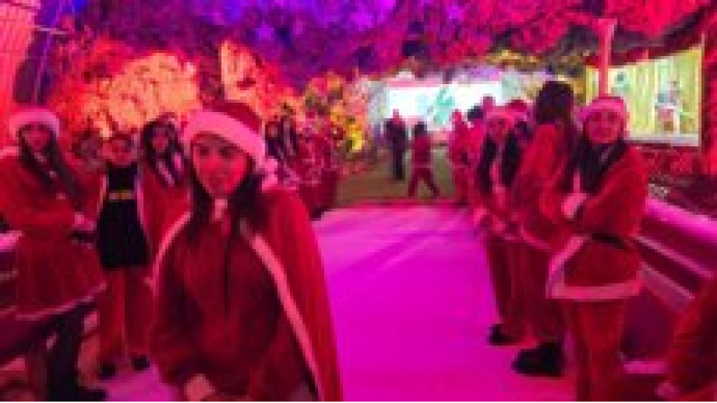 أكبر مغارة ميلادية في لبنان افتتحت في بلدة مجدلون البقاعية