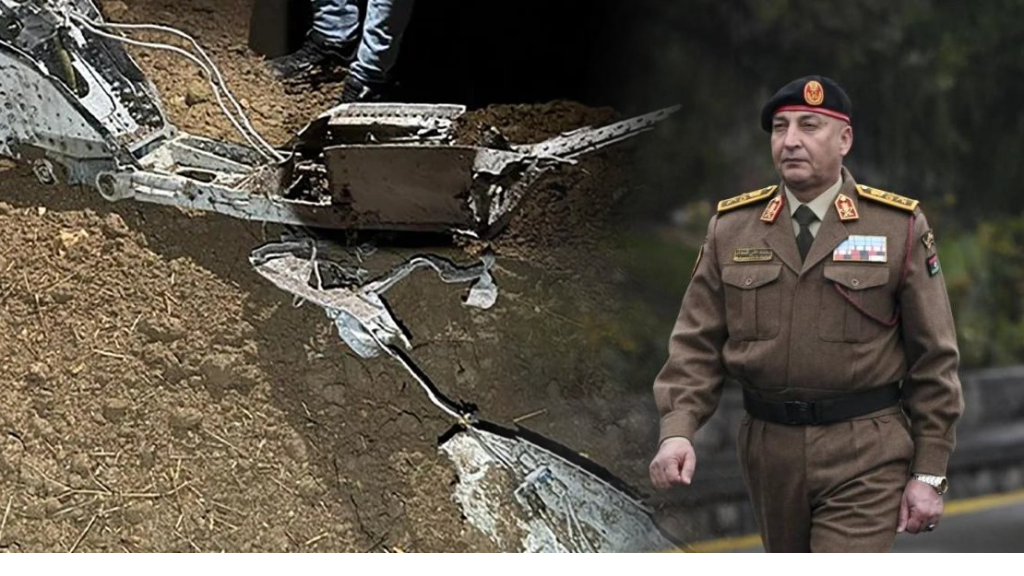 تفاصيل تحطم الطائرة العسكرية الليبية