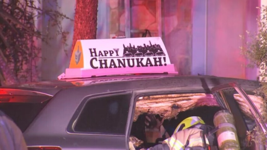 إحراق سيارة يهودي في أستراليا