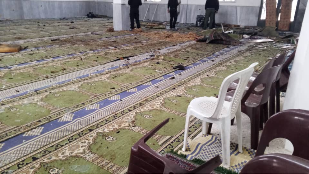 ارتفاع عدد ضحايا تفجير مسجد الإمام علي في حمص
