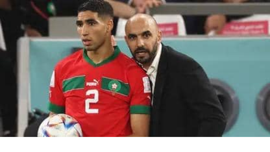 الركراكي: حكيمي في المغرب مثل صلاح مع مصر وماني مع السنغال